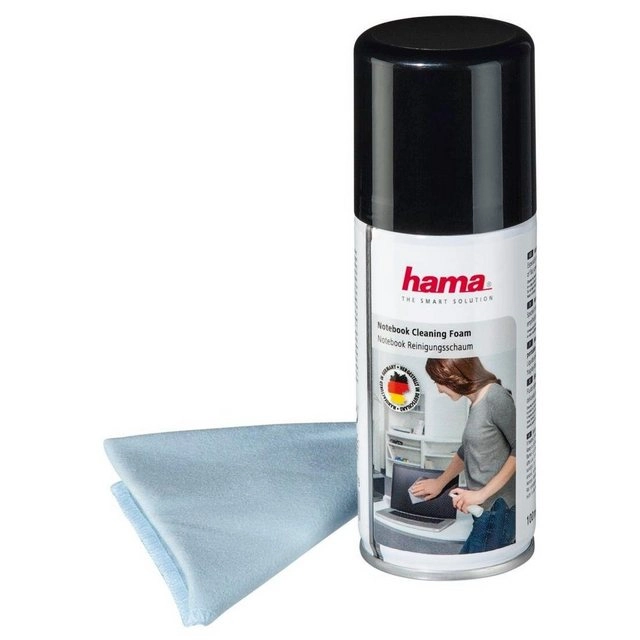 Hama Reinigungs-Set »Notebook-Reinigungsschaum, 100 ml, inklusive Tuch«