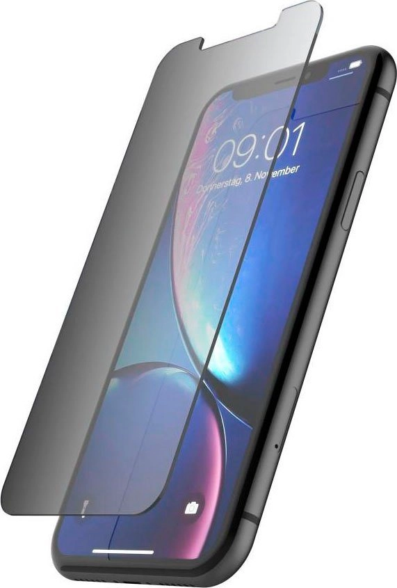 Hama »Echtglas-Displayschutz "Privacy" für Apple iPhone XR/11 Displayschutzglas« für Apple iPhone XR/11, Displayschutzglas, Privacy Glas