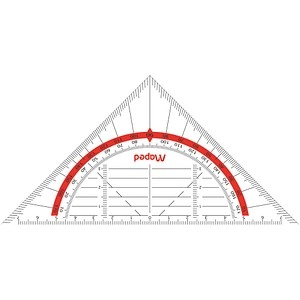 HELIT Geo-Dreieck Linear 16cm Maped Geo-Flex flexibel unzerbrechlich