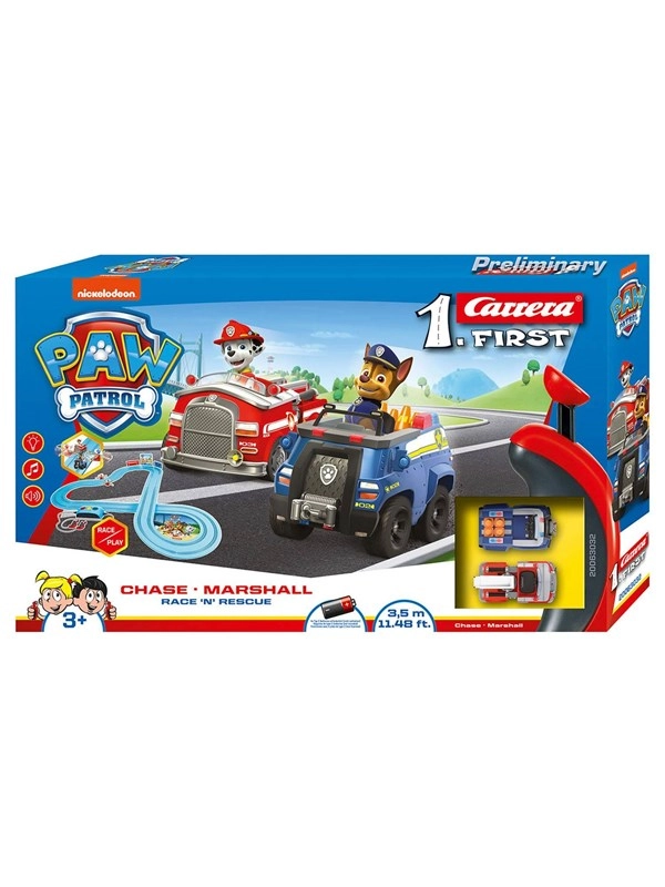 Carrera Paw Patrol Race'n Rescue Autorennbahn