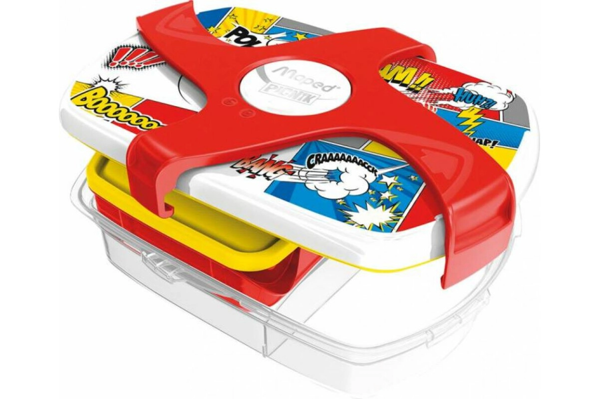 Maped Kids Lunch Box Brotzeitdose rot Comics PICNIK