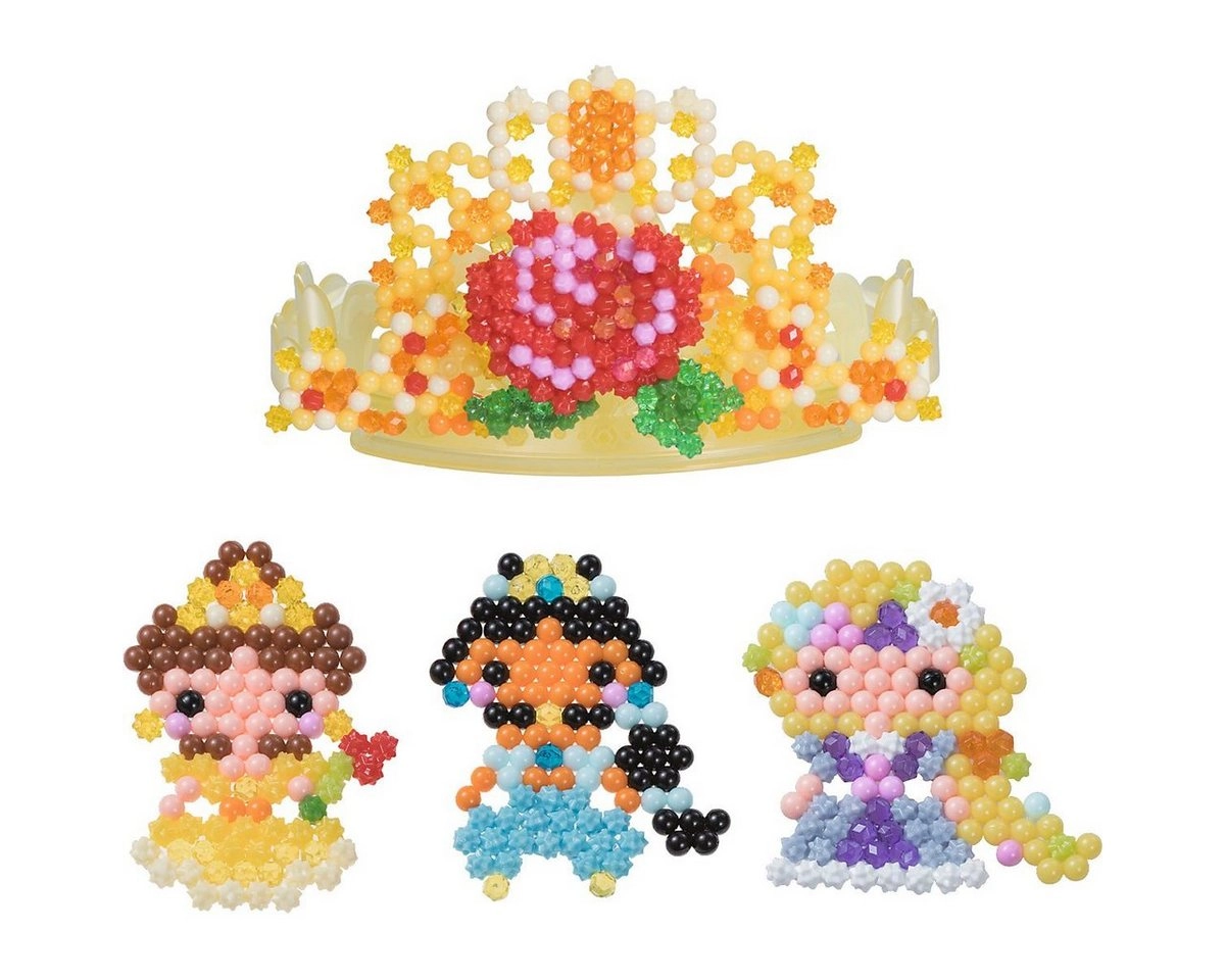 Aquabeads 31901 Princess Disney Prinzessinnen Krone aus Bastelperlen