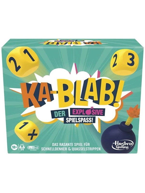 Hasbro Ka-Blab! Der explosive Spielspaß ab 10 Jahren für 2-4 Spieler