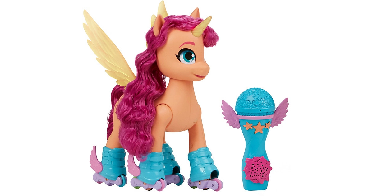 Hasbro My Little Pony Sing und Skatespaß Sunny Starscout