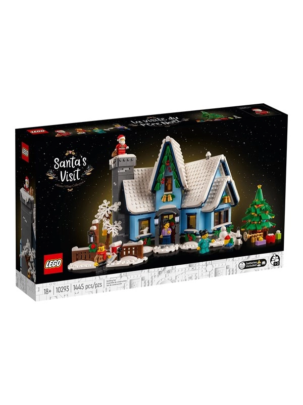 LEGO® Besuch des Weihnachtsmanns (10293); Bauset (1.445 Teile)