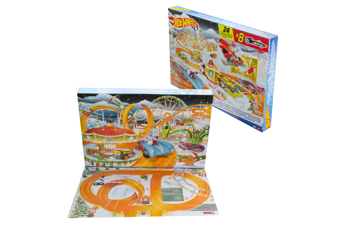 Mattel Adventskalender Hot Wheels