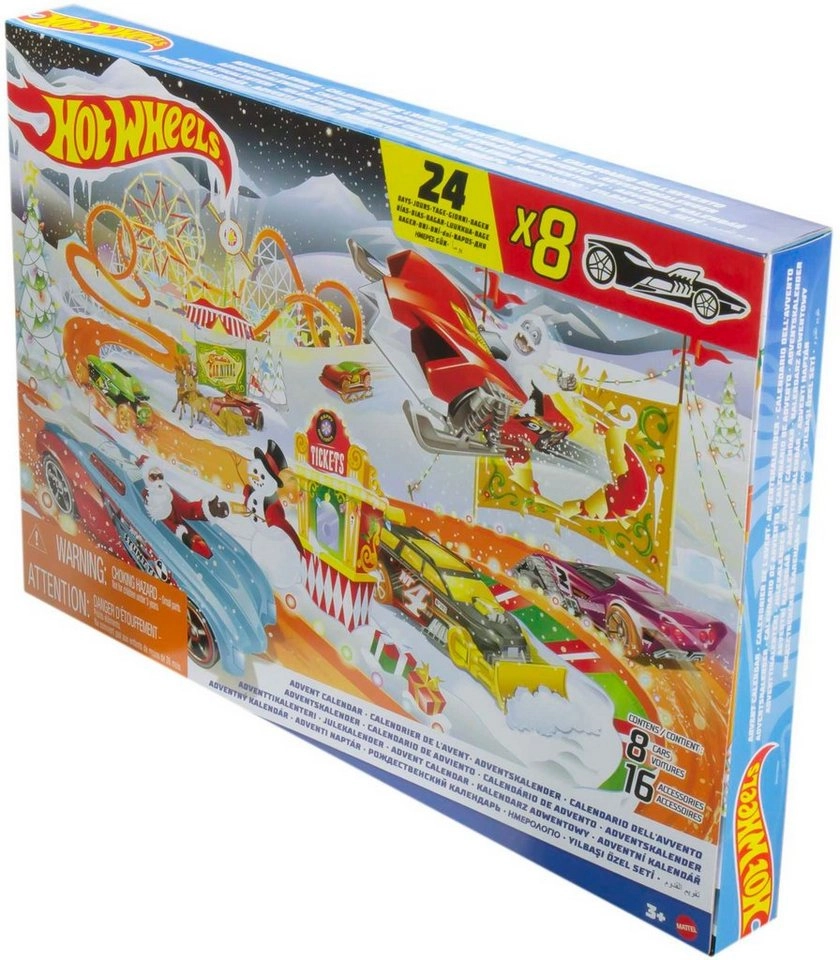 Mattel Adventskalender Hot Wheels