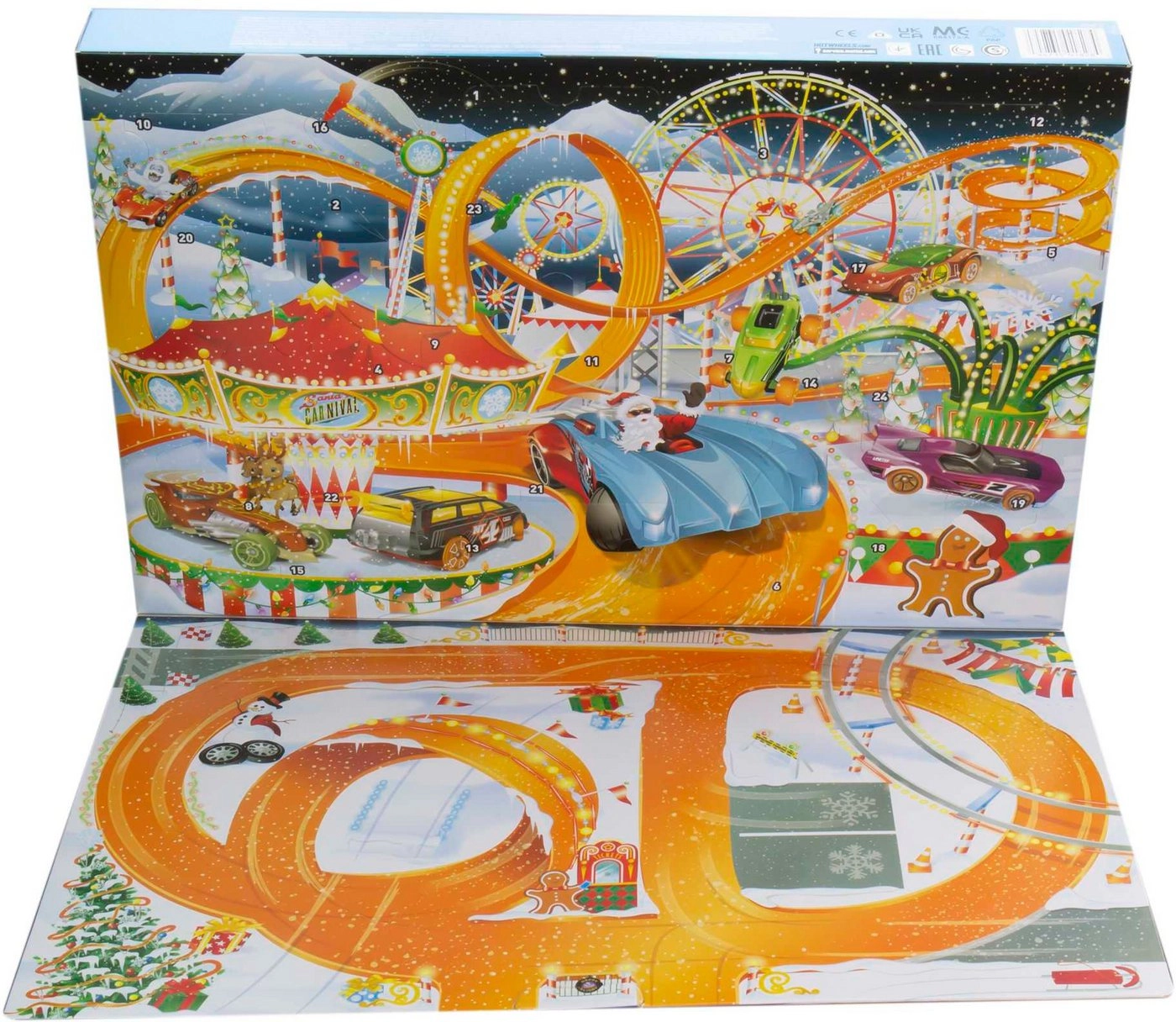 Mattel Adventskalender Hot Wheels