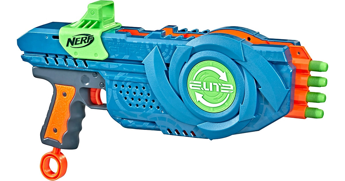 Nerf Elite 2.0 Flipshots Flip-8 Blaster mit 8 Dart-Läufen für doppelte Feuerkraft ab 8 Jahren