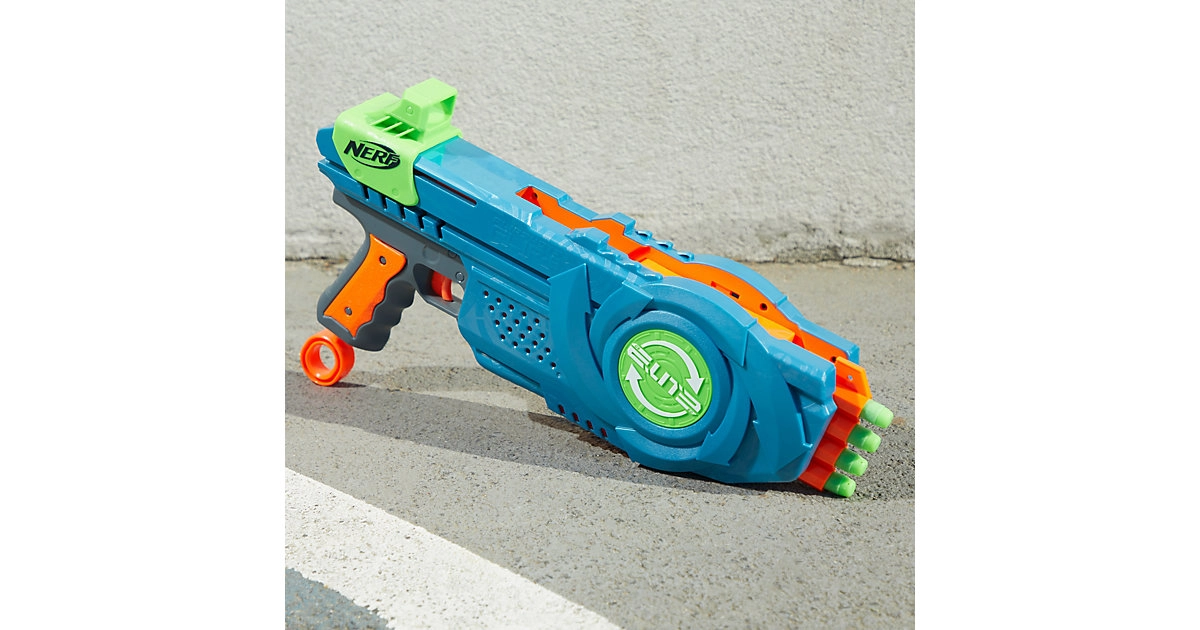 Nerf Elite 2.0 Flipshots Flip-8 Blaster mit 8 Dart-Läufen für doppelte Feuerkraft ab 8 Jahren