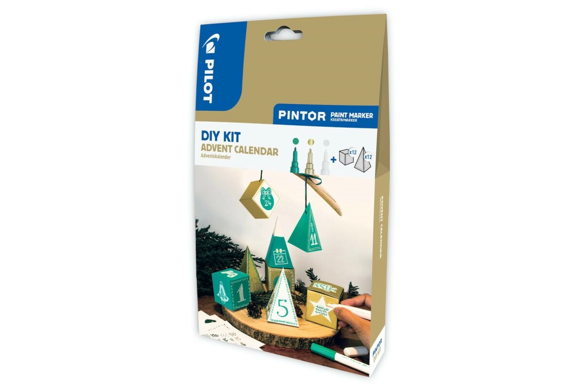 Pilot Adventskalender DIY Kit zum Selber Basteln