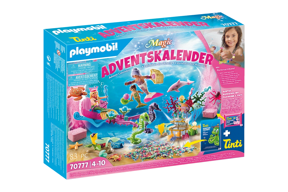PLAYMOBIL® 70777 Adventskalender Badespaß Meerjungfrauen