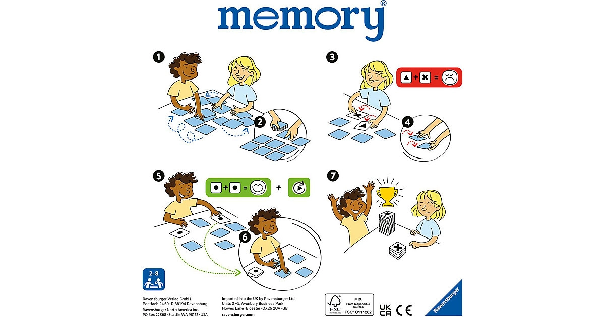 Ravensburger memory® Paw Patrol ab 3 Jahren