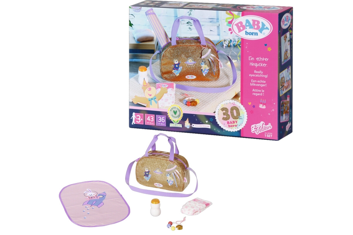 Zapf Baby born® Happy Birthday Wickeltasche