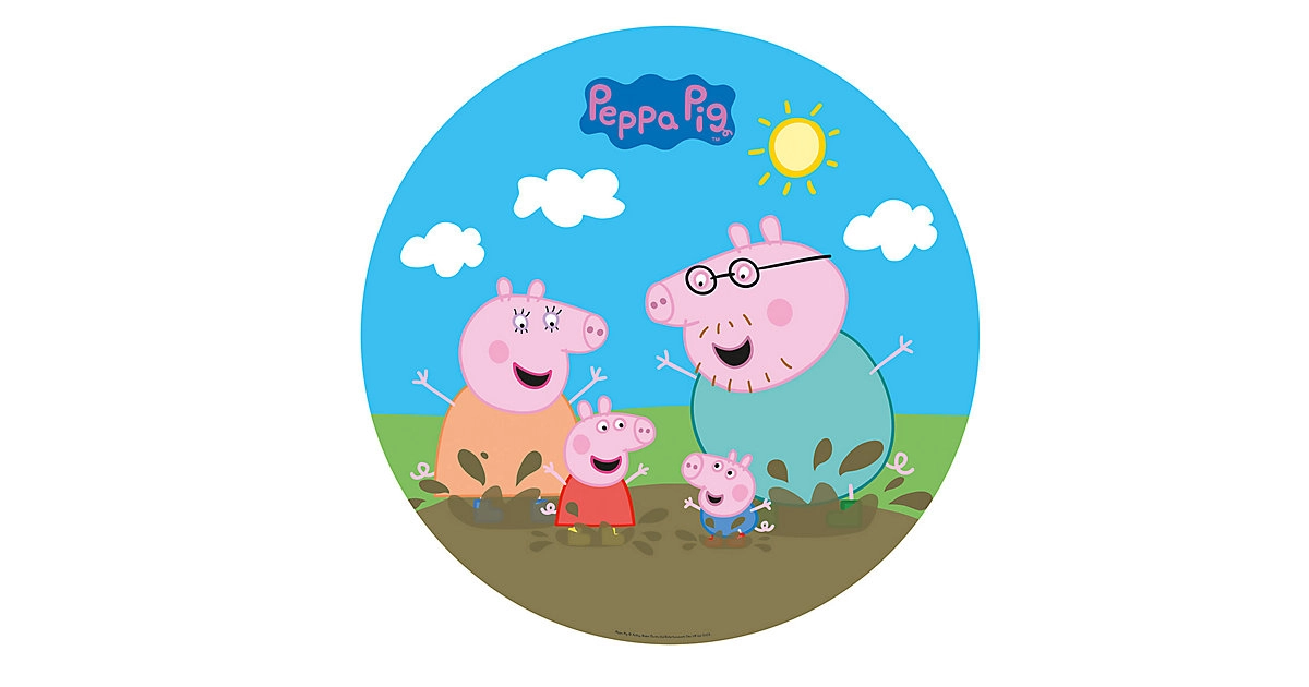 Happy People 16272 Peppa Pig Sprinklermatte Ø1,5m