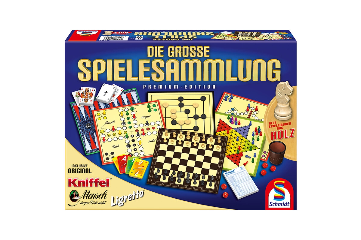 Schmidt Spiele 49125 Die große Spielesammlung