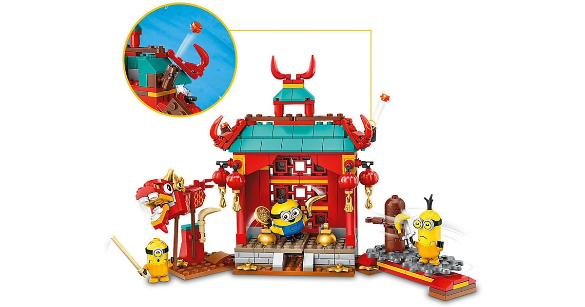 LEGO® Minions 75550 Minions Kung Fu Tempel