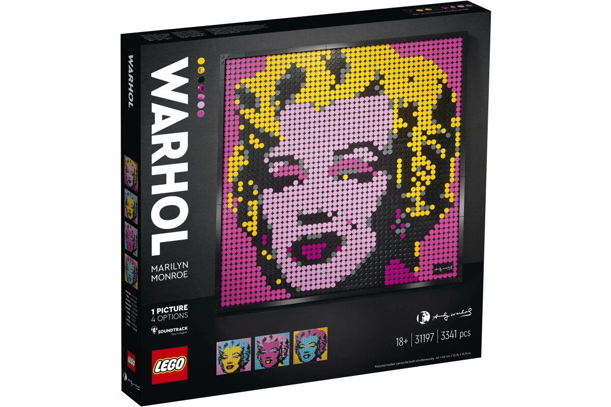 LEGO® Art 31197 Andy Warhol's Marilyn Monroe