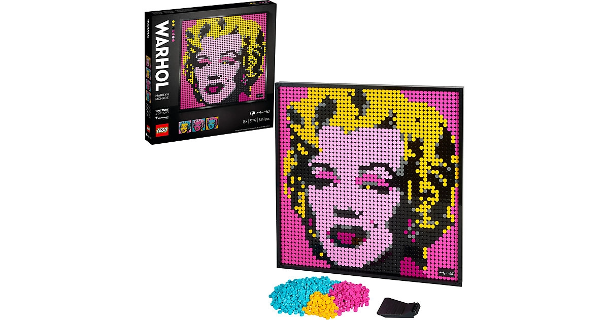 LEGO® Art 31197 Andy Warhol's Marilyn Monroe