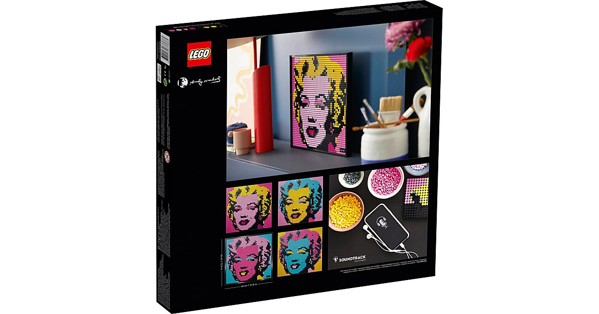 LEGO® Art 31197 Andy Warhol's Marilyn Monroe