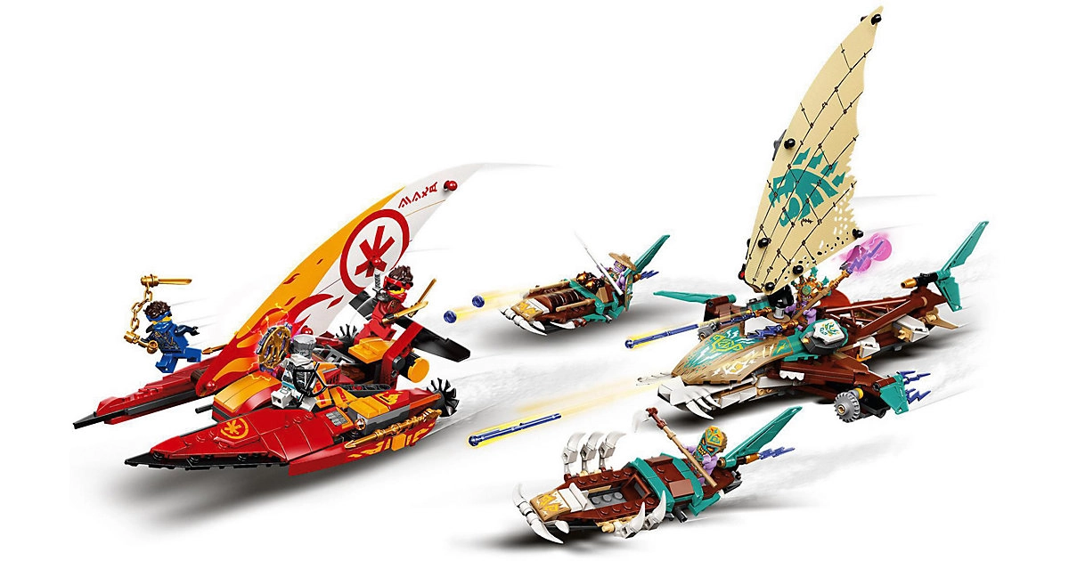 LEGO® NINJAGO® 71748 Duell der Katamarane