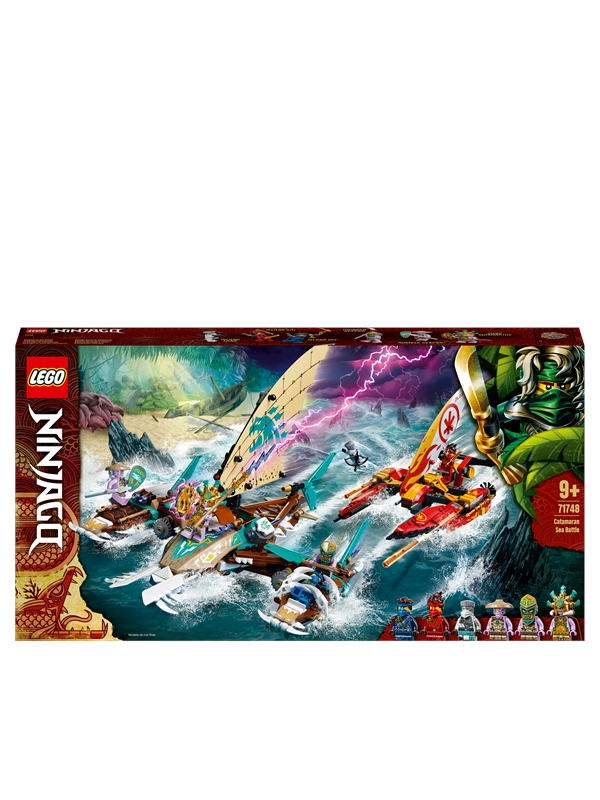 LEGO® NINJAGO® 71748 Duell der Katamarane