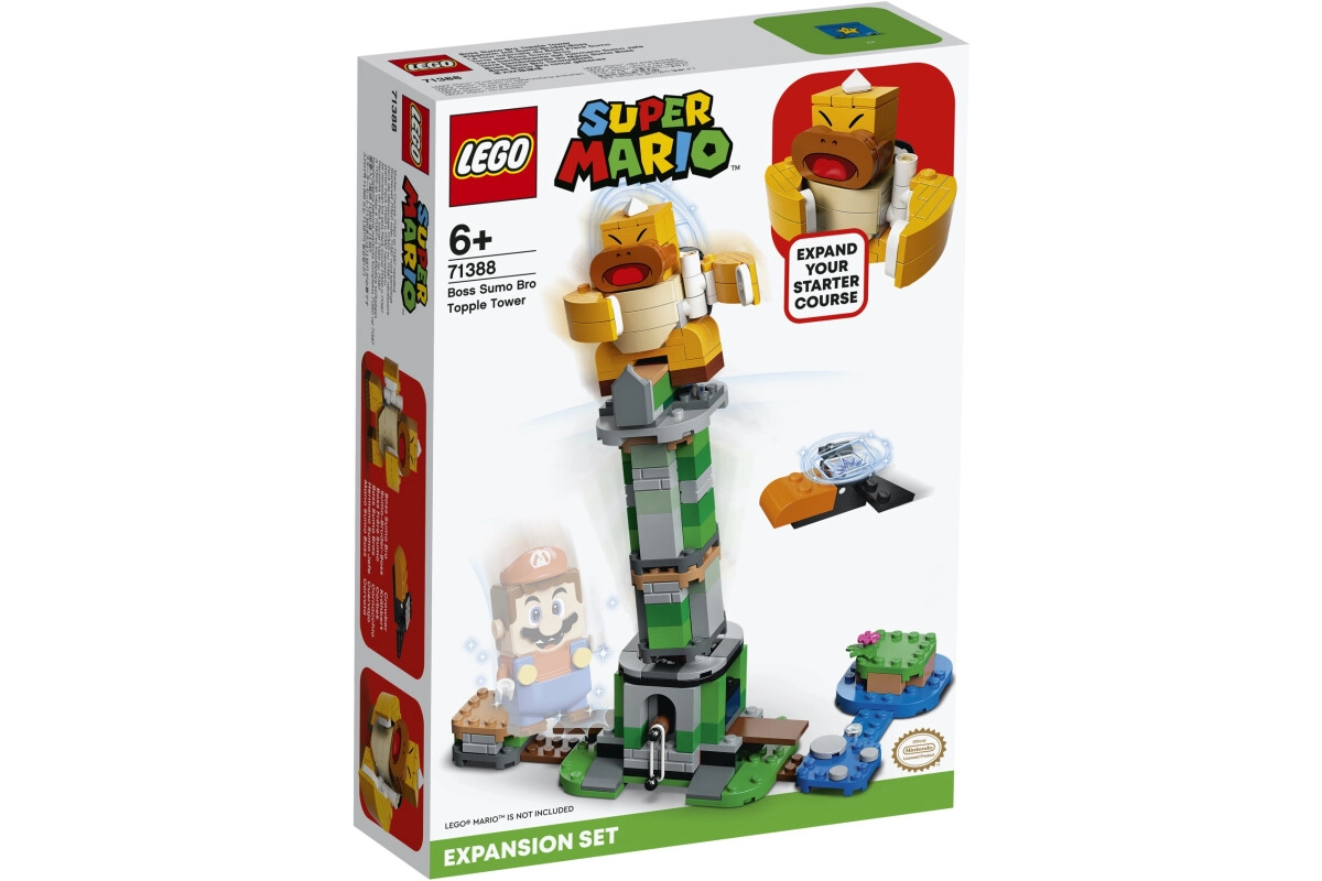 LEGO® Super Mario 71388 Kippturm mit Sumo-Bruder-Boss - Erweiterungsset