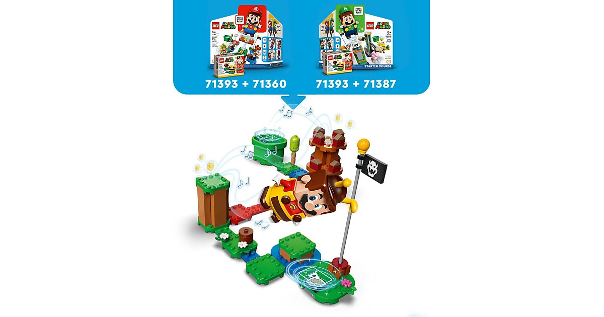 LEGO® Super Mario 71393 Bienen-Mario Anzug