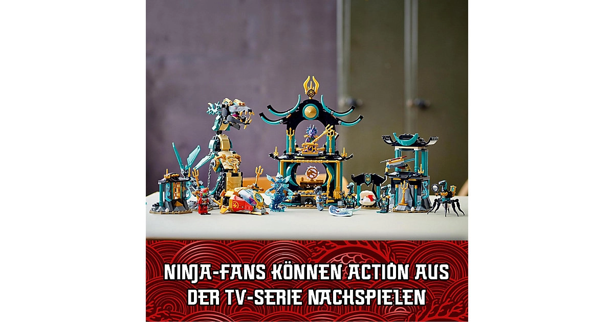 LEGO® NINJAGO® 71755 Tempel des unendlichen Ozeans