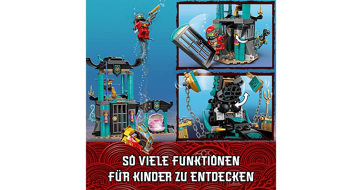 LEGO® NINJAGO® 71755 Tempel des unendlichen Ozeans