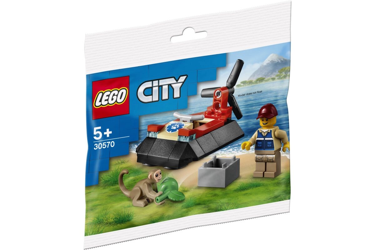 LEGO® Polybag 30570 Luftkissenboot für Tierrettung