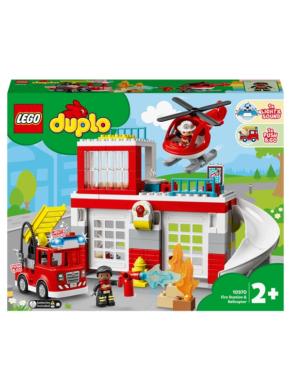 LEGO® 10970 Feuerwehrwache mit Hubschrauber