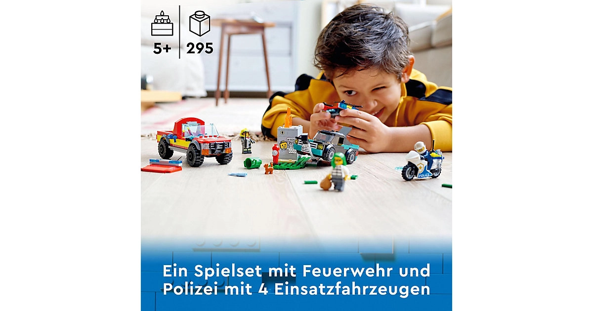 LEGO® 60319 Löscheinsatz und Verfolgungsjagd