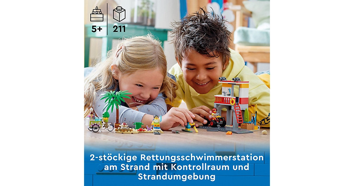 LEGO® 60328 Rettungsschwimmer-Station