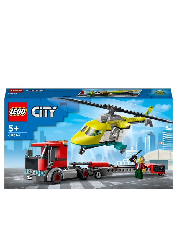 LEGO® 60343 Hubschrauber Transporter