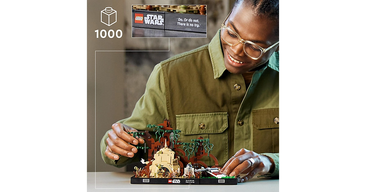 LEGO® 75330 Jedi Training auf Dagobah – Diorama