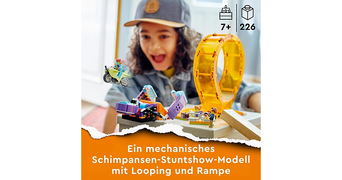 LEGO® Schimpansen-Stuntlooping