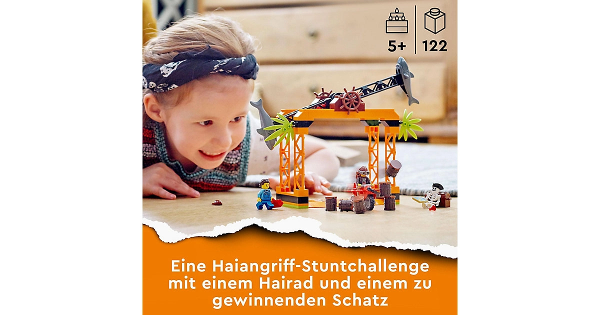 LEGO® 60342 City Stuntz Haiangriff-Challenge