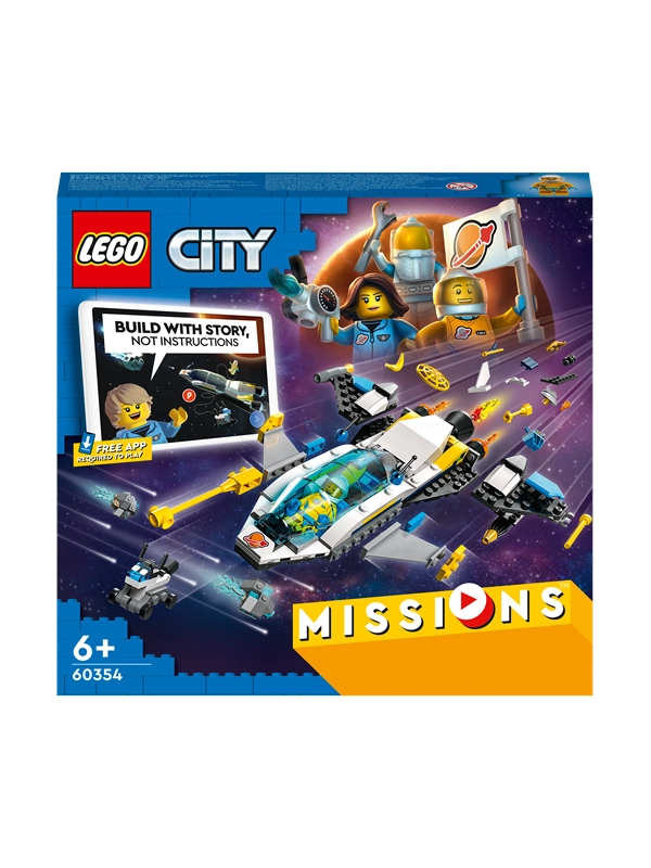 LEGO® 60354 City Erkundungsmissionen im Weltraum mit Raumschiff und 3 Minifiguren