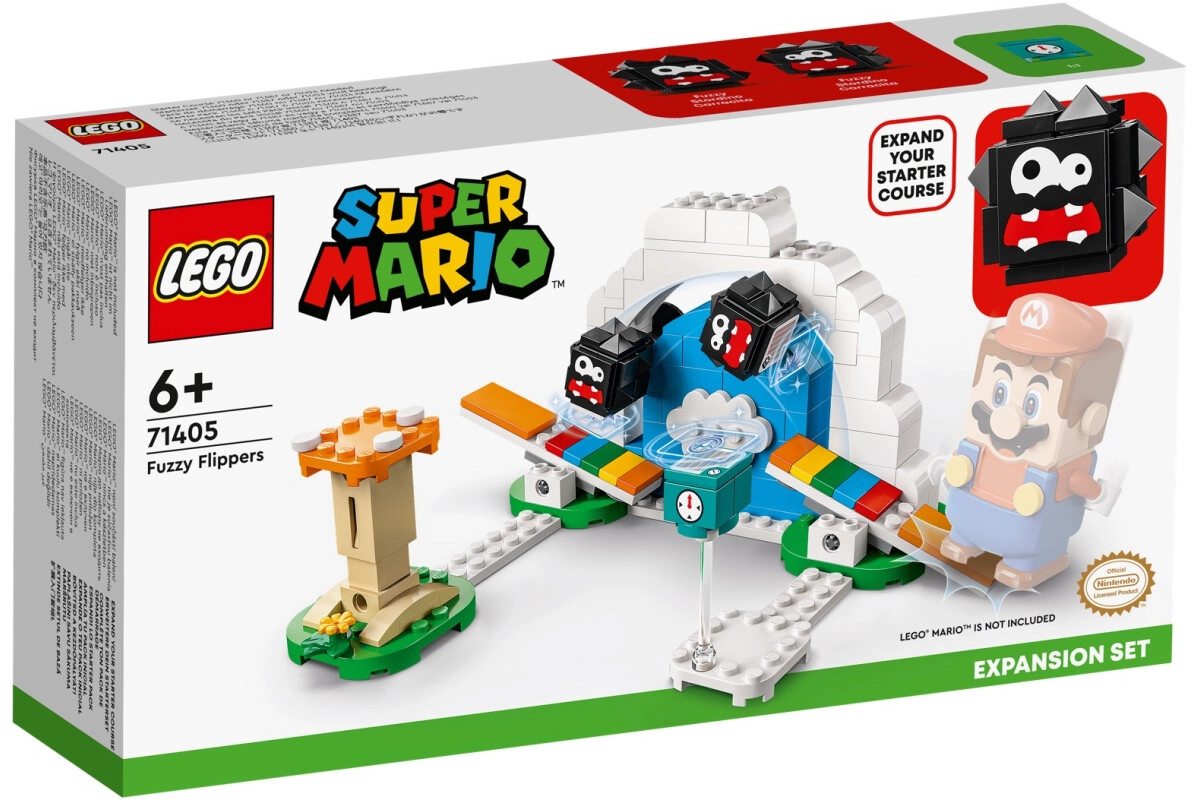 LEGO® Super Mario™: Fuzzy-Flipper – Erweiterungsset (71405); Bauset (154 Teile)