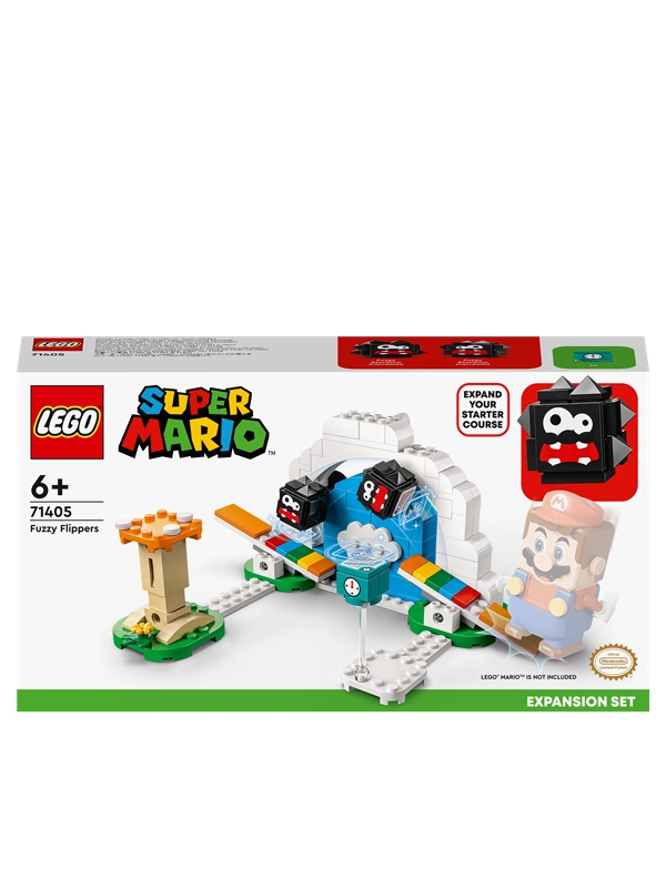 LEGO® Super Mario™: Fuzzy-Flipper – Erweiterungsset (71405); Bauset (154 Teile)