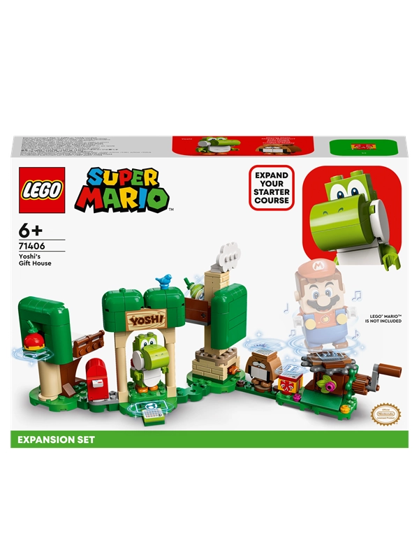 LEGO® Super Mario™: Yoshis Geschenkhaus – Erweiterungsset (71406); Bauset (246 Teile)