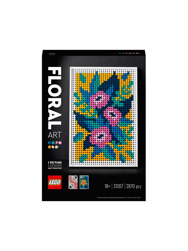 LEGO® Art Blumenkunst (31207); Bauset (2.870 Teile)