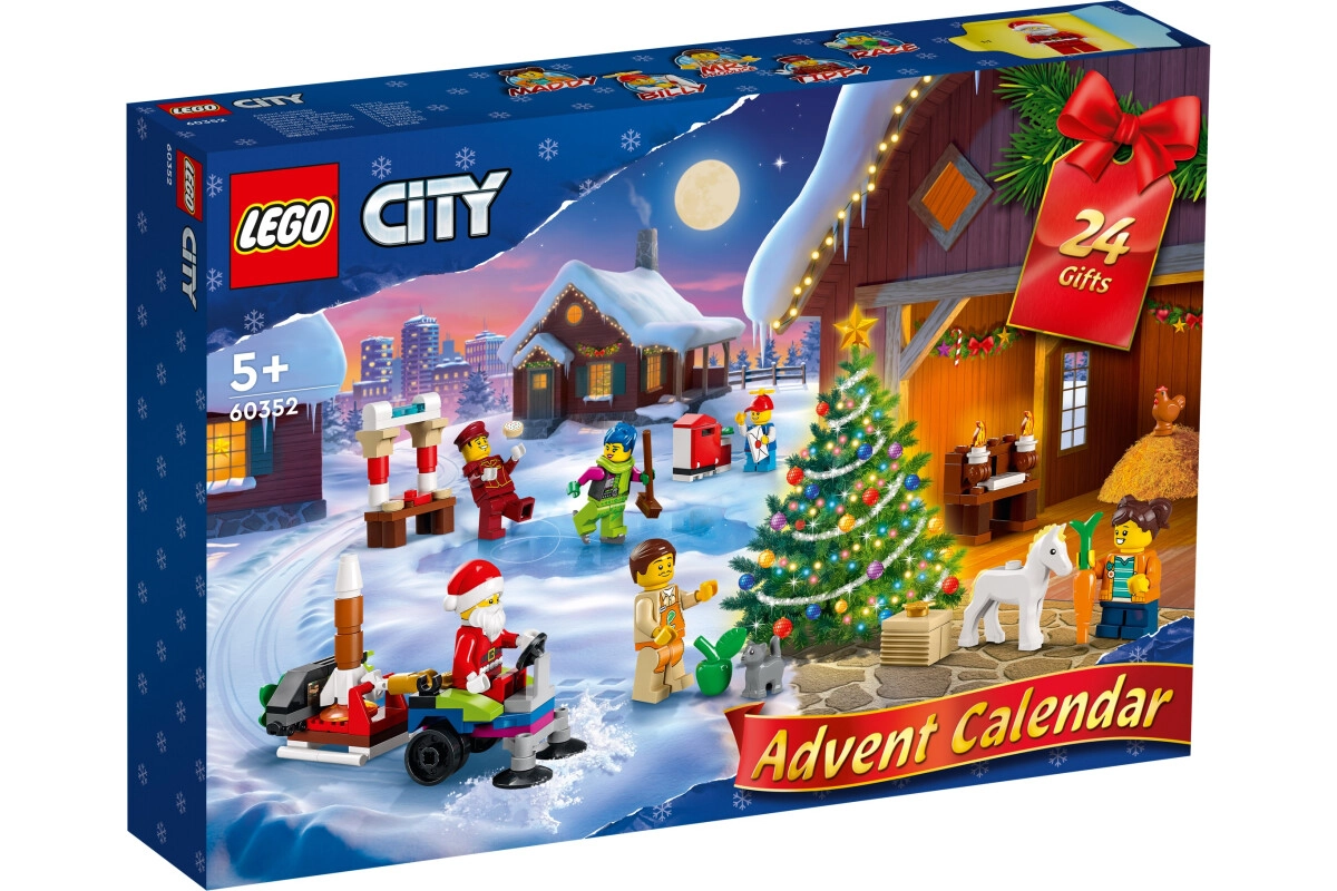 LEGO® City Adventskalender (60352); Bauset (287 Teile)