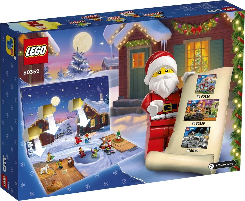 LEGO® City Adventskalender (60352); Bauset (287 Teile)