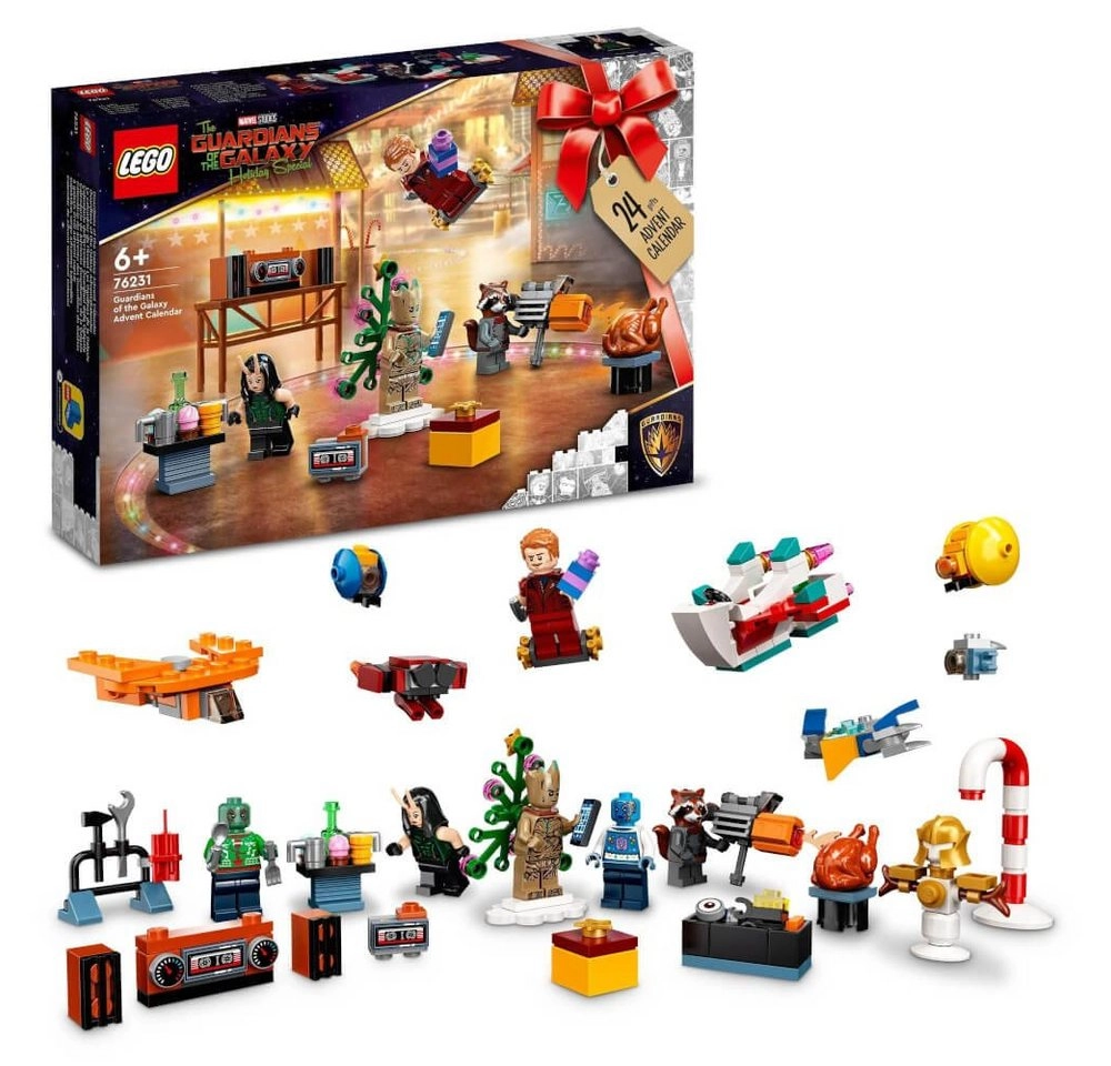 LEGO® Marvel Studios‘ Guardians of the Galaxy Adventskalender (76231); 268 Teile