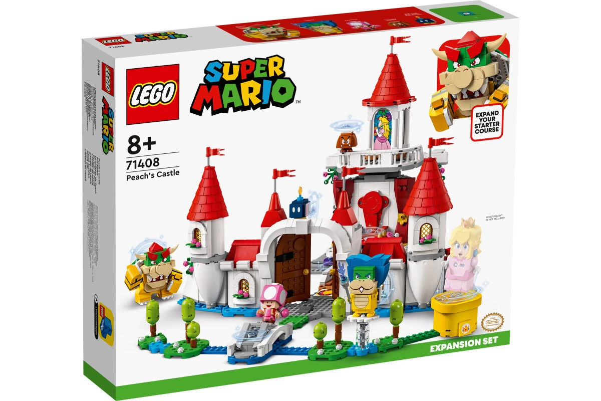 LEGO® Super Mario™: Pilz-Palast – Erweiterungsset (71408); Bauset (1.216 Teile)