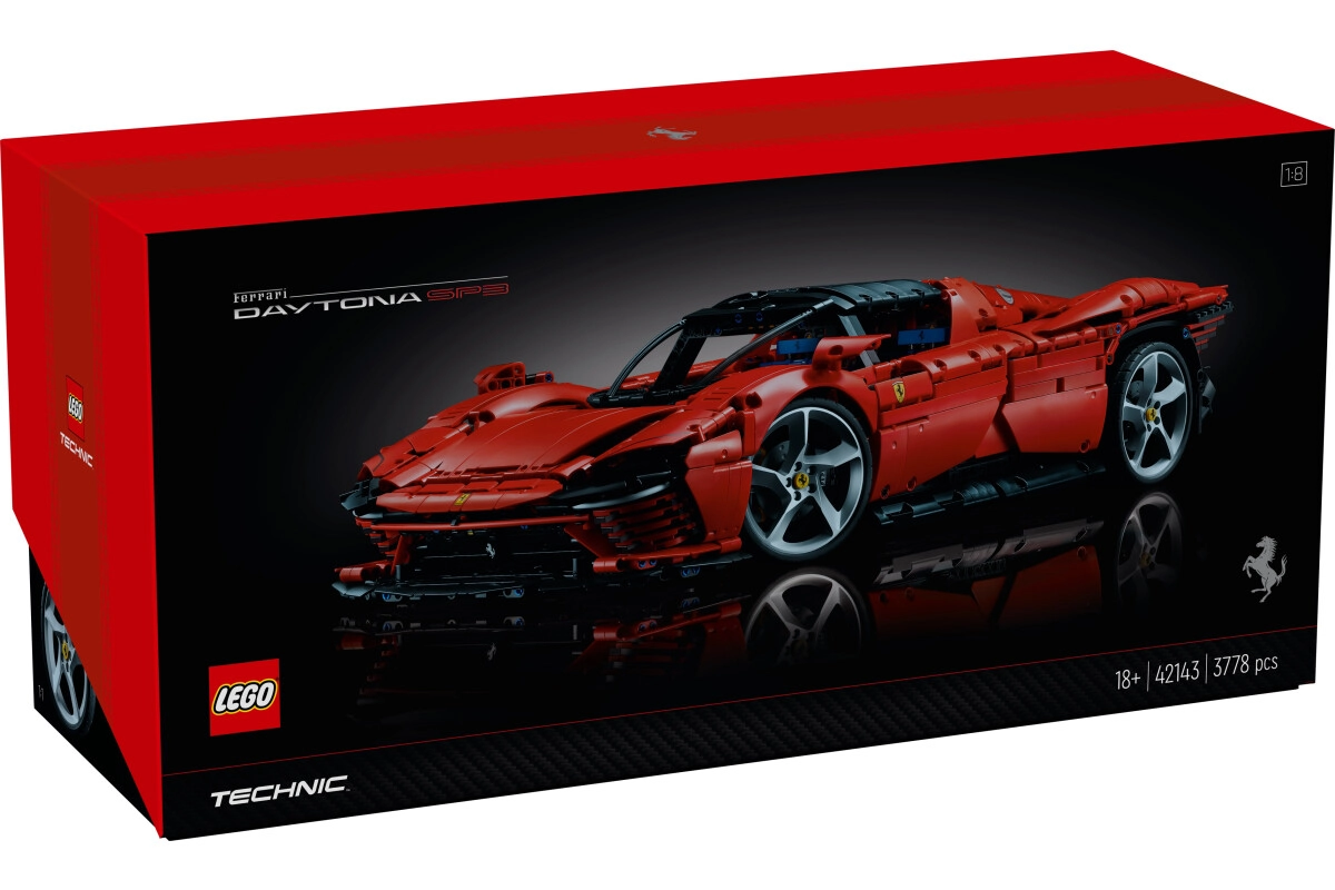 LEGO® Technic Ferrari Daytona SP3 (42143); Bauset (3.778 Teile)