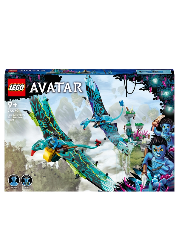 LEGO® Avatar: Jakes und Neytiris erster Flug auf einem Banshee (75572); Bau- und Spielset (572 Teile)