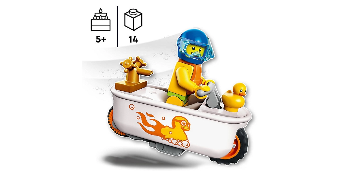 LEGO® Badewannen-Stuntbike